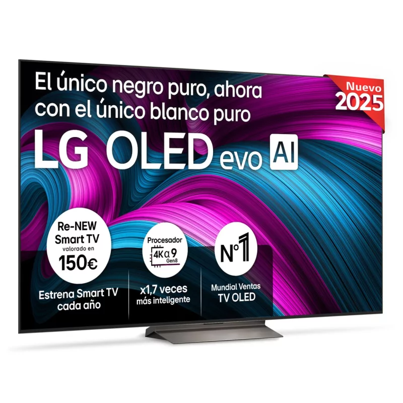 Smart TV LG OLED65C5ELB.AEU 65" (164 cm) OLED evo AI 4K 144Hz Dolby Vision webOS 25
