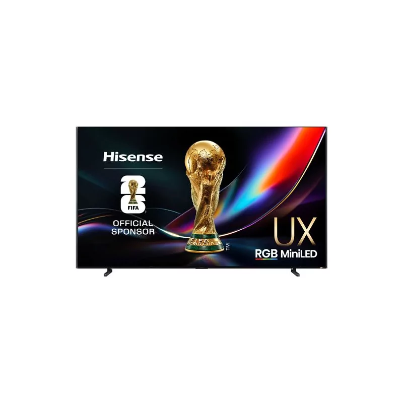 Smart TV Hisense 100UXQ de 100" (253 cm) RGB MiniLED 4K 165Hz Dolby Vision IQ IMAX Enhancer VIDAA U9 Smart TV Hisense 100UXQ de 100" (253 cm) RGB MiniLED 4K 165Hz Dolby Vision IQ IMAX Enhancer VIDAA U9