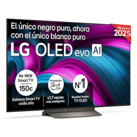 Smart TV LG OLED55C5ELB.AEU 55" (139 cm) OLED evo AI 4K 144Hz Dolby Vision webOS 25