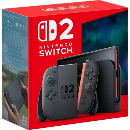 Nintendo Switch 2 - 256GB - (JoyCon 2 + Correias + Base de Carregamento)