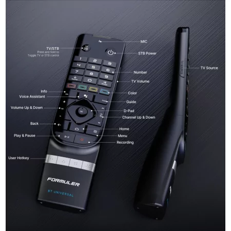 Formuler Voice Command - (Backlight - Customizable) - GTV-BT3
