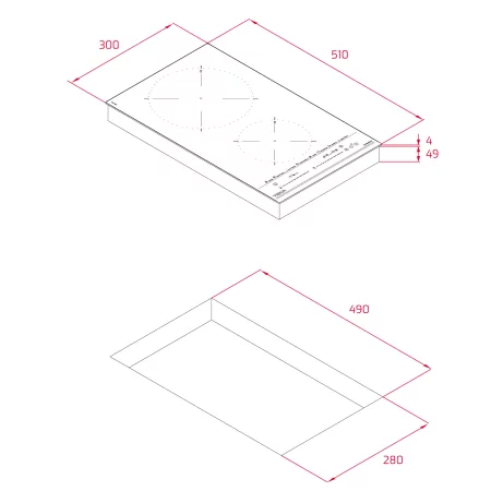 Teka Recessed Plate - Izc 32600 Mst