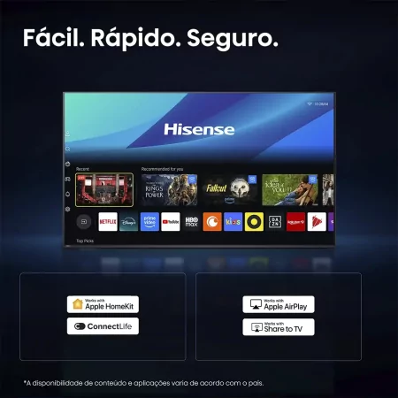 Smart TV Hisense 40A4S 40" (102 cm) Full HD VIDAA U9