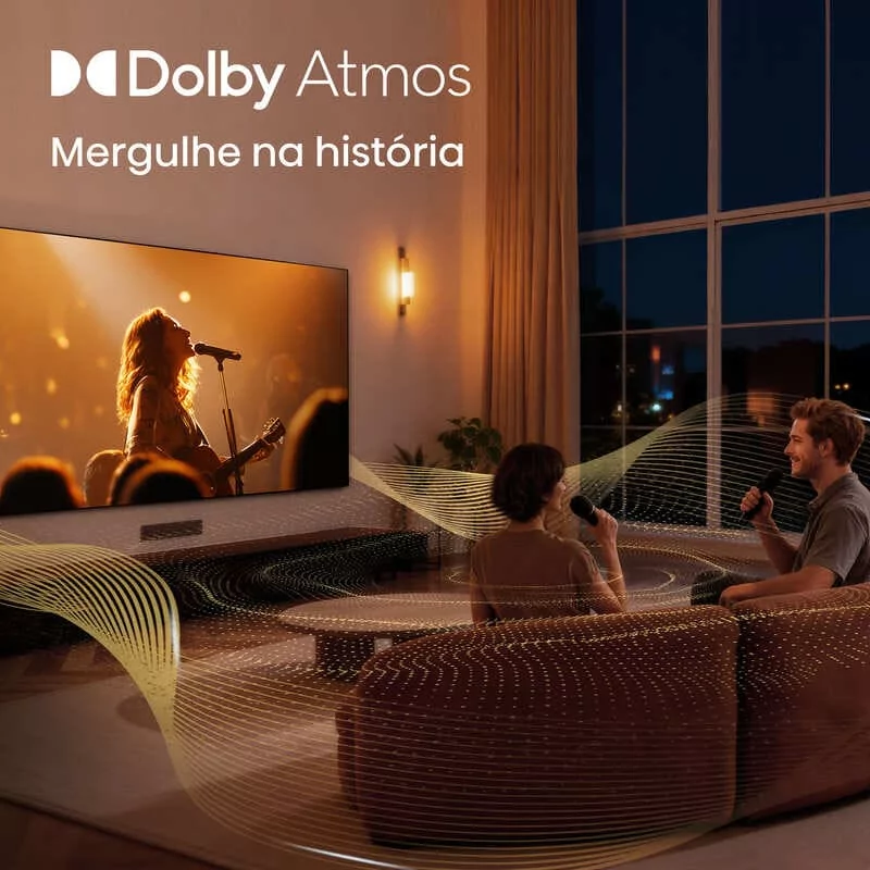 Smart TV Hisense 40A5S de 40" (100 cm) QLED Full HD Dolby Atmos VIDAA U9