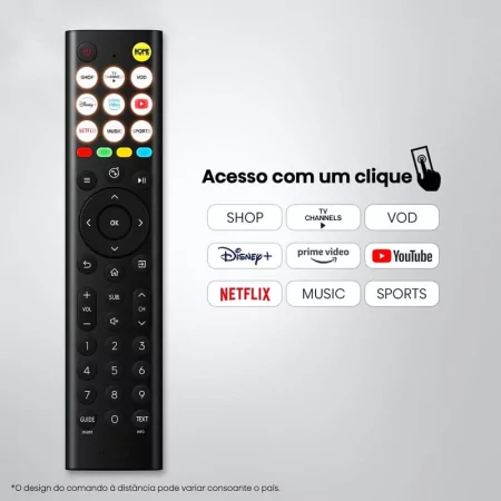 Smart TV Hisense 40A5S 40" (100 cm) QLED Full HD Dolby Atmos VIDAA U9