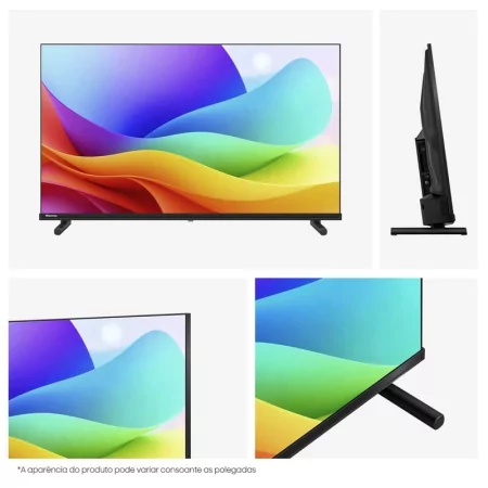 Smart TV Hisense 40A5S de 40" (100 cm) QLED Full HD Dolby Atmos VIDAA U9