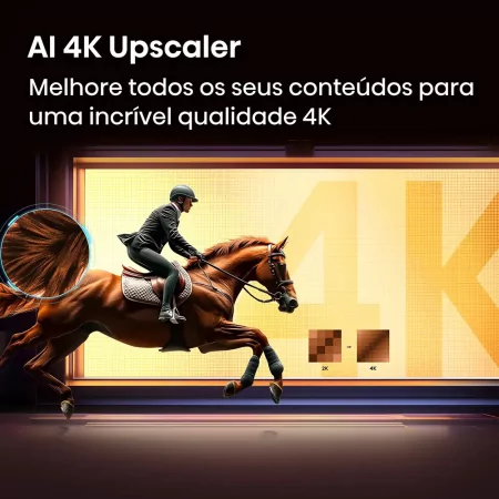Smart TV Hisense 85E7S 85" (215 cm) QLED 4K Dolby Vision IQ VIDAA U9.5
