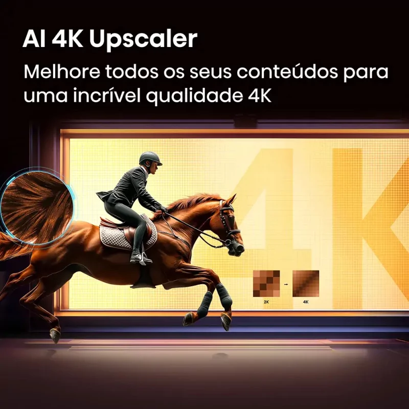 Smart TV Hisense 75E7S 75" (189 cm) QLED 4K Dolby Vision IQ VIDAA U9.5