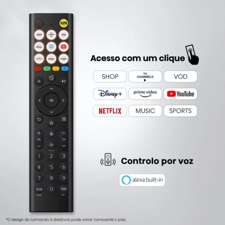 Smart TV Hisense 50E8S 50" (126 cm) MiniLED QLED 4K 144Hz Dolby Vision IQ VIDAA U9