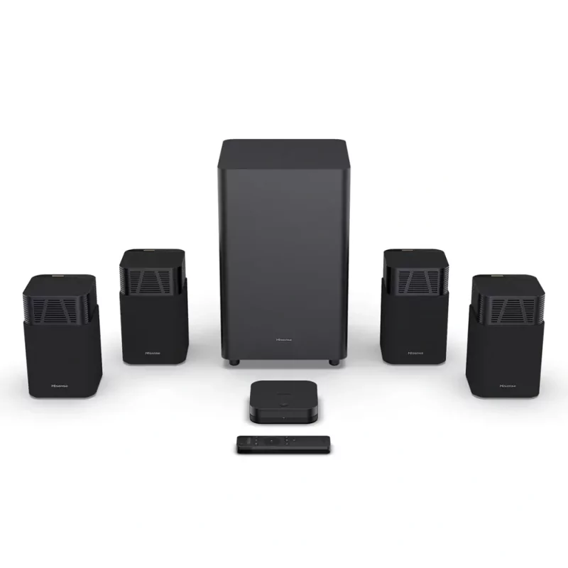 Soundbar Hisense HT Saturn 360W - 4.1.2 CH, Home Theater, Dolby Atmos, DTS Virtual: X, Hi-Concerto, EzPlay Soundbar Hisense HT Saturn 360W - 4.1.2 CH, Home Theater, Dolby Atmos, DTS Virtual: X, Hi-Concerto, EzPlay