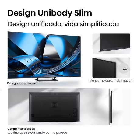 Smart TV Hisense 75U7SE 75" (189 cm) MiniLED QLED 4K 144Hz Dolby Vision IQ IMAX Enhanced VIDAA U9