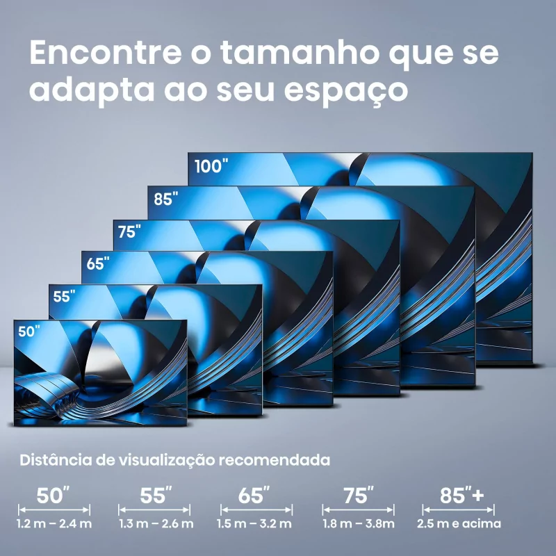 Smart TV Hisense 75U7SE 75" (189 cm) MiniLED QLED 4K 144Hz Dolby Vision IQ IMAX Enhanced VIDAA U9