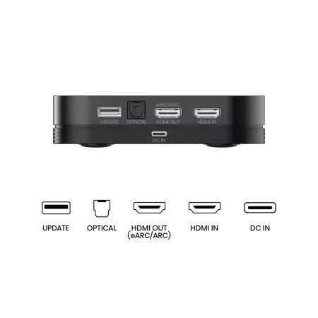 Barra de sonido Hisense HT Saturn 360W - 4.1.2 canales, cine en casa, Dolby Atmos, DTS Virtual: X, Hi-Concerto, EzPlay