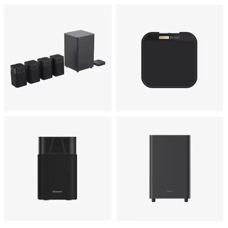 Soundbar Hisense HT Saturn 360W - 4.1.2 CH, Home Theather, Dolby Atmos, DTS Virtual: X, Hi-Concerto, EzPlay