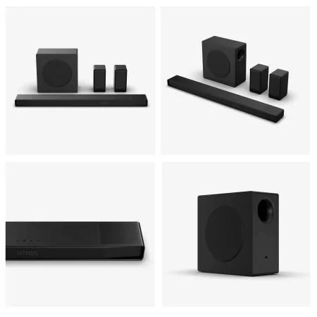 Soundbar Hisense AX AX5140Q 600W - 5.1.4 CH, Dolby Atmos, DTS Virtual: X, Hi-Concerto, EzPlay