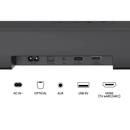 Soundbar Hisense AX AX5100Q 580W - 5.1 CH, Dolby Atmos, DTS Virtual: X, Hi-Concerto, EzPlay