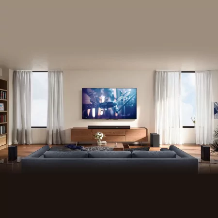 Soundbar Hisense AX AX5100Q 580W - 5.1 CH, Dolby Atmos, DTS Virtual: X, Hi-Concerto, EzPlay