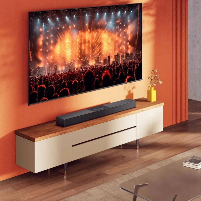 Barra de sonido Hisense HS2000 240W - 2.1 canales, DTS Virtual:X - Negra