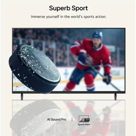 Smart TV LG 75NU850B6LA de 75" (189 cm) NANO 4K UHD AI α7 Gen9 60Hz HDR10 webOS 26