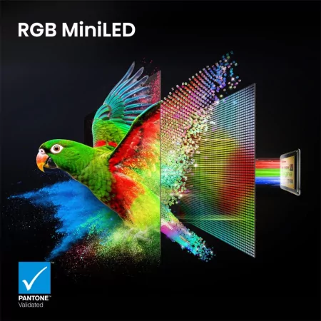Smart TV Hisense 55UR8S de 55" (139 cm) RGB Mini LED 180Hz IMAX Enhanced