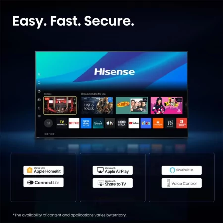 Smart TV Hisense 85UR8S 85" (215 cm) RGB Mini LED 180Hz IMAX Enhanced