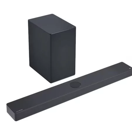 Soundbar LG SC9S 400W - 3.1.3 Canais, Meridian, Dolby Atmos, DTS:X, Hi-Res Audio