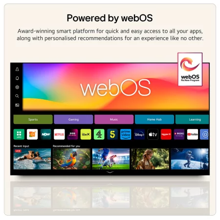 Smart TV LG OLED65G64LW 65" (164 cm) OLED evo AI G64 Gallery 4K 165Hz Dolby Vision webOS 26