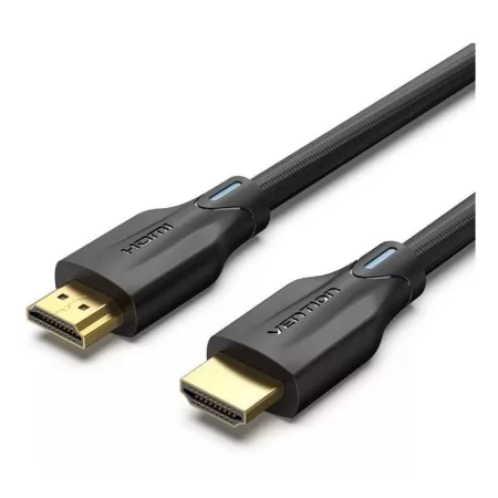 Cabo HDMI 2.1 8K - (1m) - Vention AAUBF - HDMI Macho para HDMI Macho - Preto