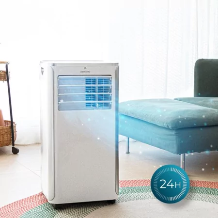 Aire acondicionado portátil Cecotec (solo refrigeración - 9000 BTU/h - Clase A - R290) - ForceClima 9100 silencioso