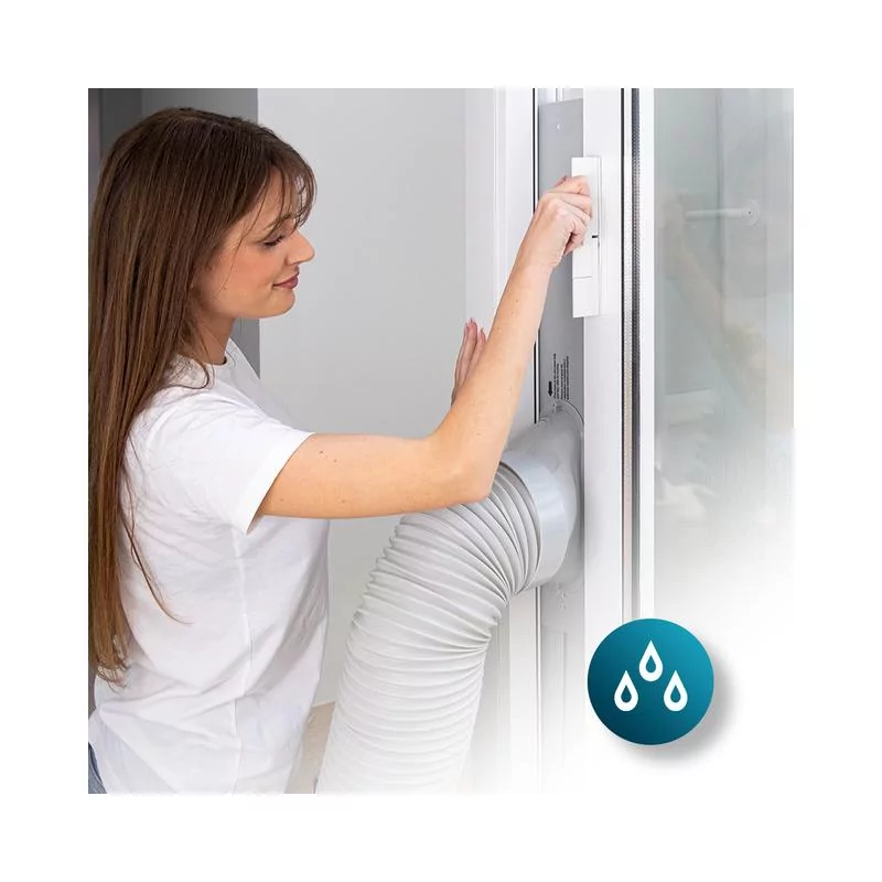 Aire acondicionado portátil Cecotec (solo refrigeración - 9000 BTU/h - Clase A - R290) - ForceClima 9100 silencioso