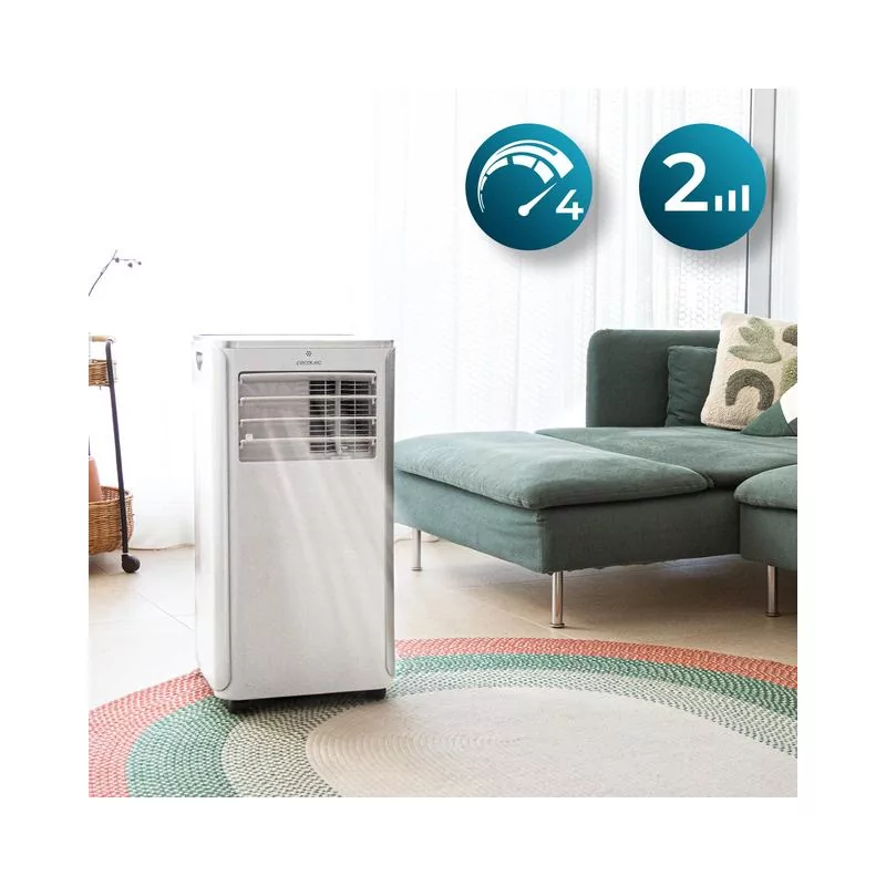 Cecotec Portable Air Conditioner (Cooling Only - 9,000 BTU/h - Class A - R290) - ForceClima 9100 Soundless