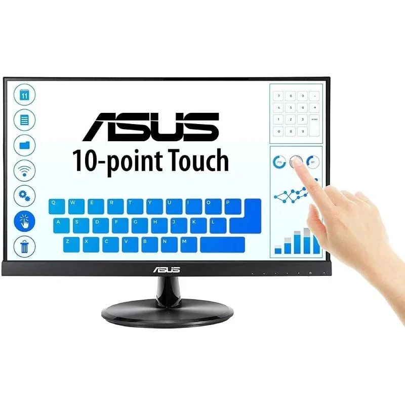 ASUS VT229H 21.5inch FHD 1920x1080 IPS 60Hz 16:9 Touch Monitor flicker free Blue light filter HDMI D-Sub Vesa 100x100 ASUS VT229H 21.5inch FHD 1920x1080 IPS 60Hz 16:9 Touch Monitor flicker free Blue light filter HDMI D-Sub Vesa 100x100