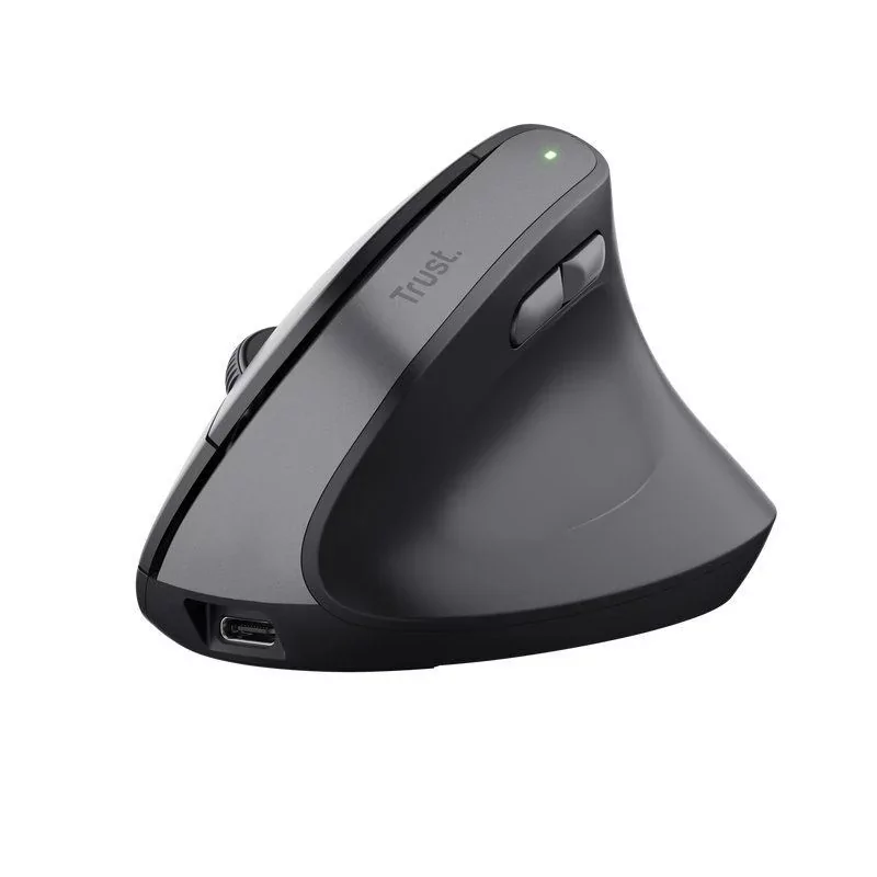 TRUST BAYO II Wireless Vertical Mouse (2400 DPI - Ergonomic - Black)