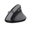 Ratón vertical inalámbrico TRUST BAYO II (2400 DPI - Ergonómico - Negro)