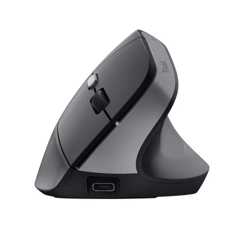 TRUST BAYO II Wireless Vertical Mouse (2400 DPI - Ergonomic - Black)