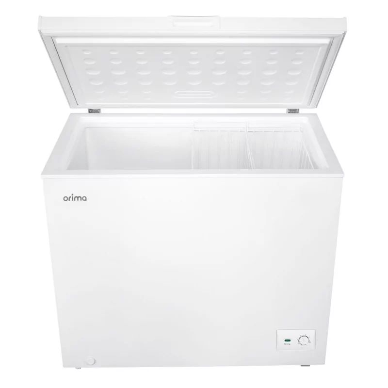Congelador Horizontal Orima - 246L - 2 Cestos - Classe E - Branco - ORS-254