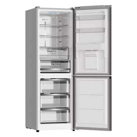 Frigorífico Combinado No Frost Beltax 320L - 185cm c/ Dispensador de Água - Classe E - BCR3904NFIX