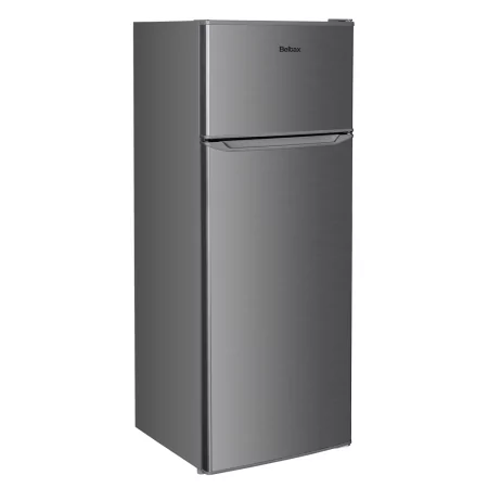 Refrigerador Beltax de 2 puertas, 206 L, 143 cm, acero inoxidable, clase E - BFR3511IX
