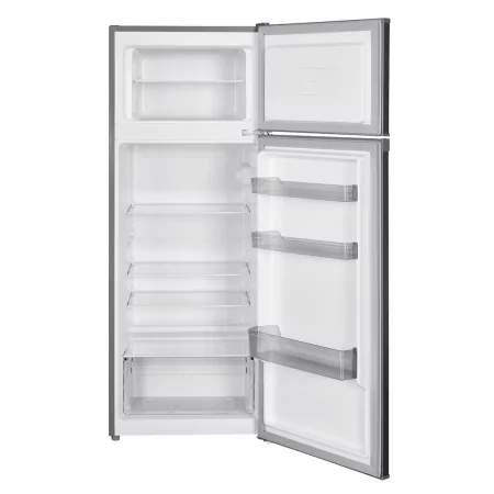 Refrigerador Beltax de 2 puertas, 206 L, 143 cm, acero inoxidable, clase E - BFR3511IX
