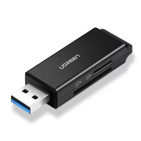Leitor USB de Cartão SD/MicroSD CM104 UGREEN|UGREEN|6957303847525
