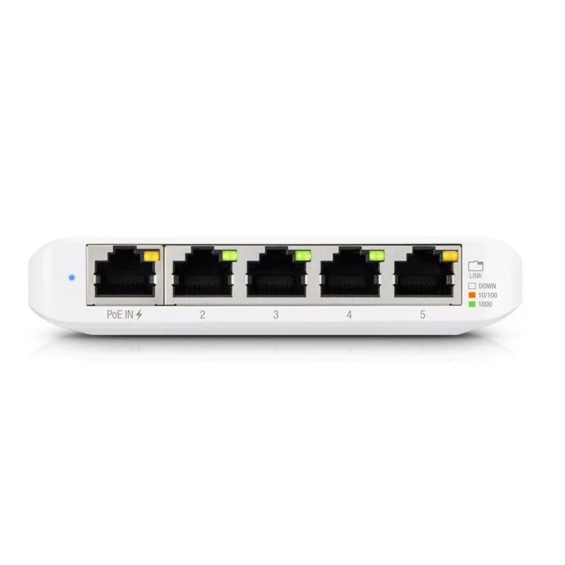 Switch Flex Mini - 5 Portas RJ45 - 1 Entrada PoE 802.3af|Ubiquiti|0817882029698 Switch Flex Mini - 5 Portas RJ45 - 1 Entrada PoE 802.3af|Ubiquiti|0817882029698