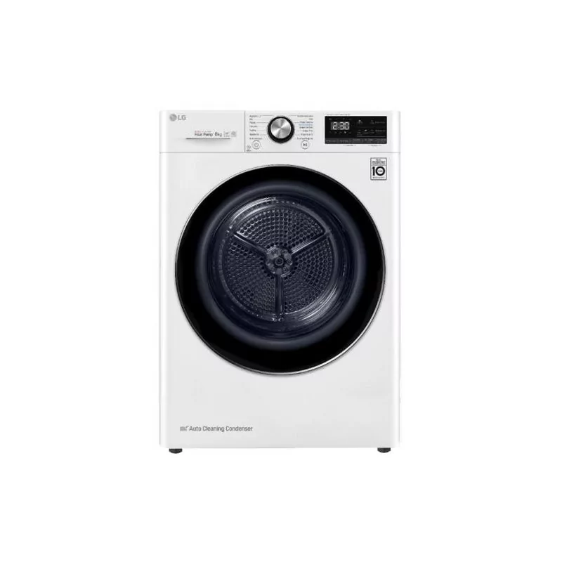 LG Clothes Dryer - 8 Kg - Heat Pump - RC80V9AV2W
