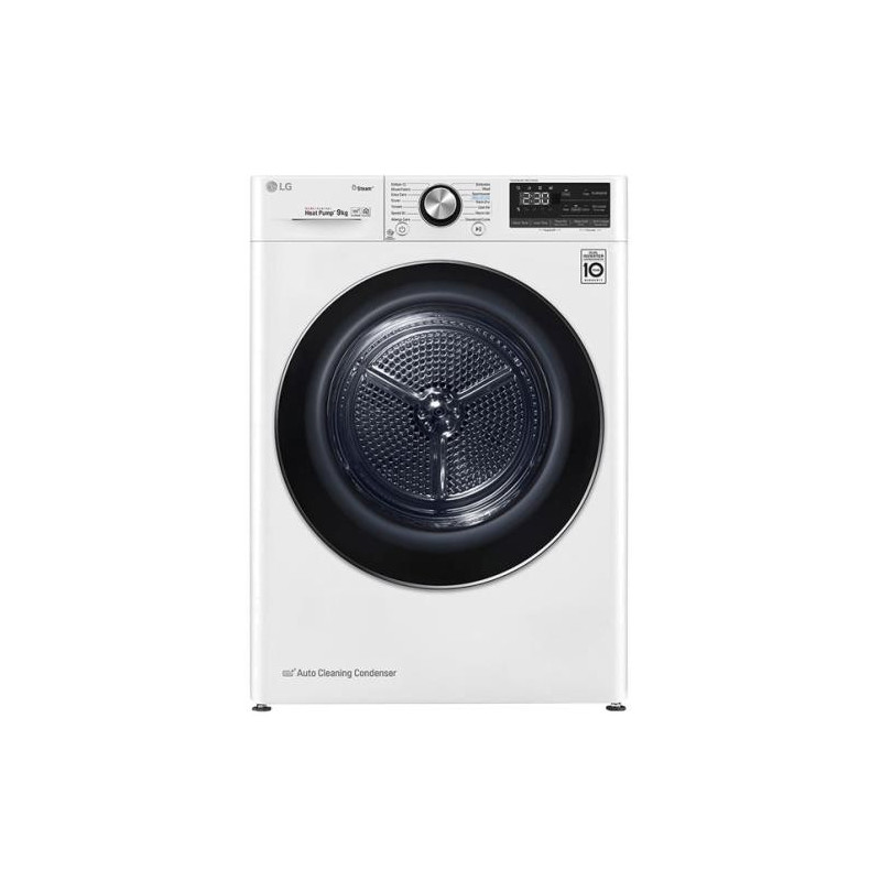 LG Clothes Dryer - 9 Kg - Heat Pump - RC90V9AV2W
