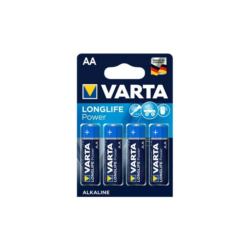 Pilhas Varta Longlife AA - Pack 4
