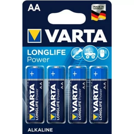 Pilhas Varta Longlife AA - Pack 4