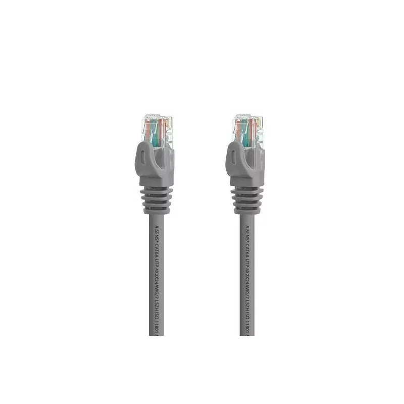 Cabo Rede Aisens Rj45 Lszh Cat.6a 25cm Cinza|AISENS|8436574703771 Cabo Rede Aisens Rj45 Lszh Cat.6a 25cm Cinza|AISENS|8436574703771