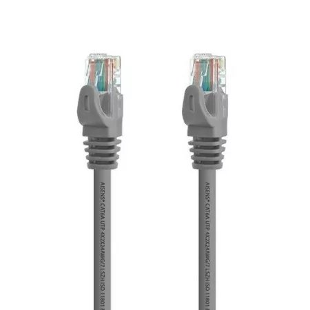 Cabo Rede Aisens Rj45 Lszh Cat.6a 25cm Cinza|AISENS|8436574703771