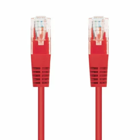 Cabo de Rede RJ45 - CAT6 UTP - 50cm Vermelho|Nanocable|8433281003538