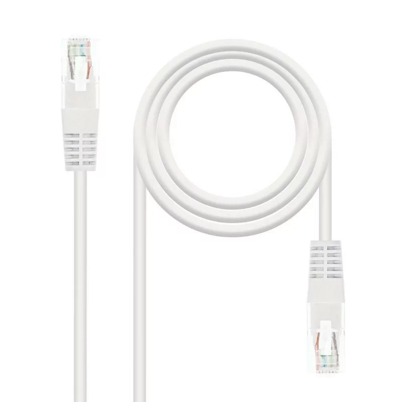 Cabo de Rede RJ45 - CAT6 UTP - 25cm Cinza|Nanocable|8433281007901 Cabo de Rede RJ45 - CAT6 UTP - 25cm Cinza|Nanocable|8433281007901