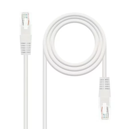 Cabo de Rede RJ45 - CAT6 UTP - 25cm Cinza|Nanocable|8433281007901